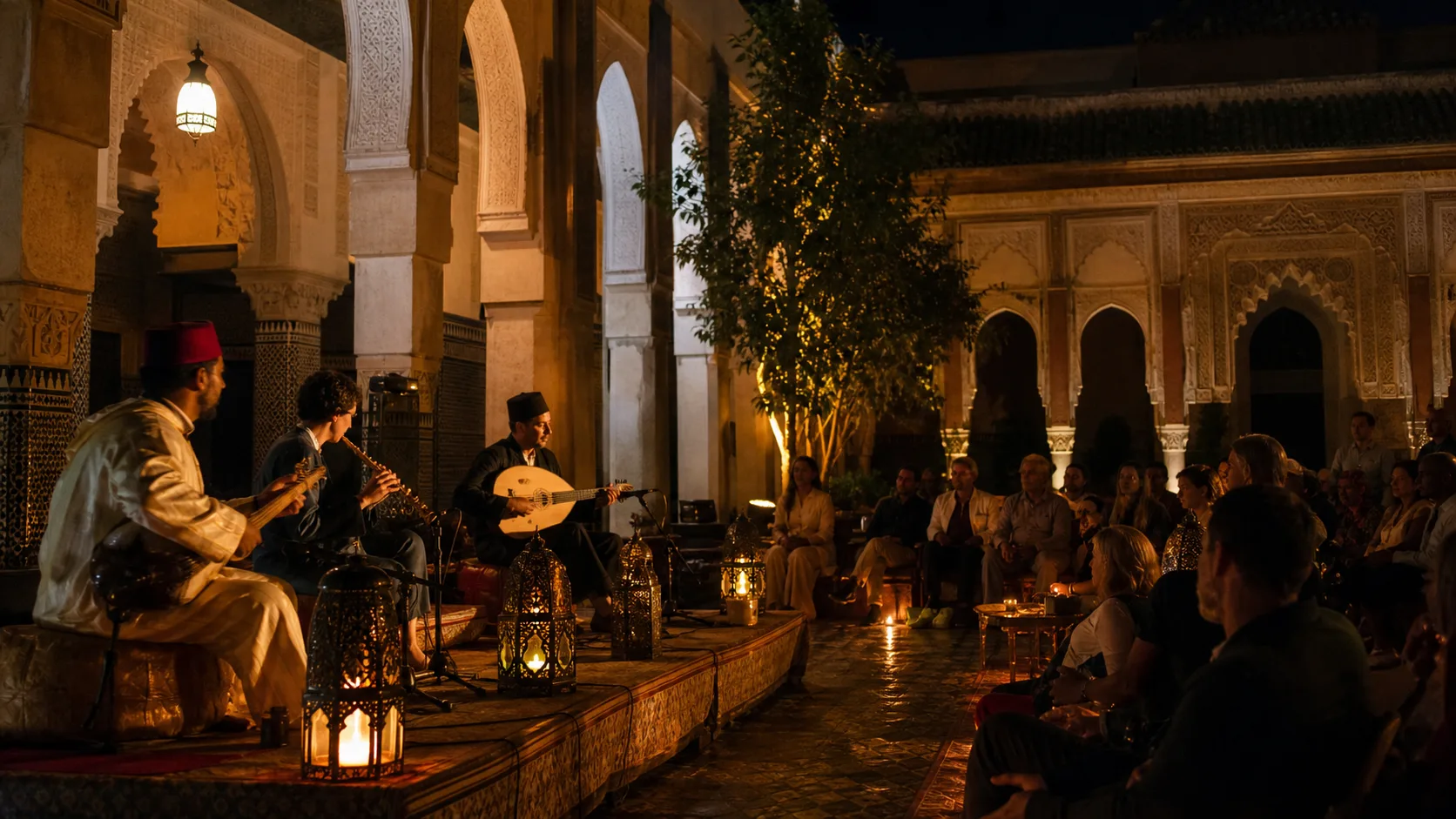 Candlelit evening in the spirit of Rick's Café